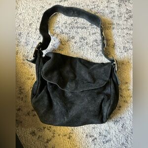 Harley Davidson Black Suede Women's Bag